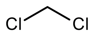 What is the Chemical structure of dichloromethane (Methylene Chloride)? What is the Chemical structure of dichloromethane (Methylene Chloride)?